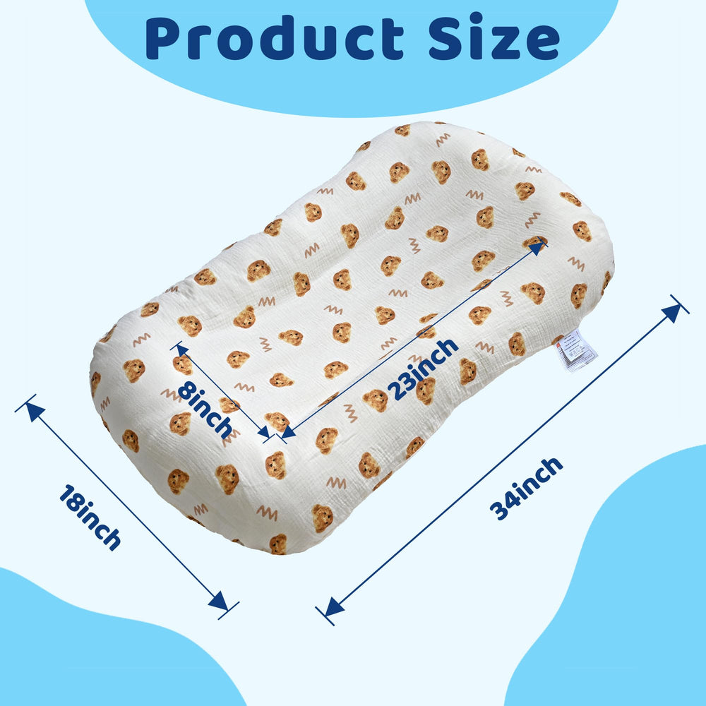 Sofoliana removable cover for easy machine washing after messy moments.