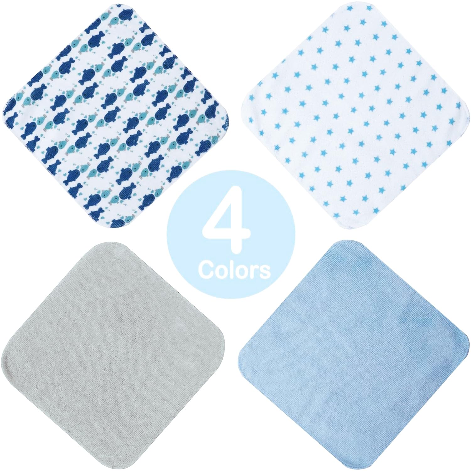 Softan baby washcloths are multi-use as wipes and burp cloths