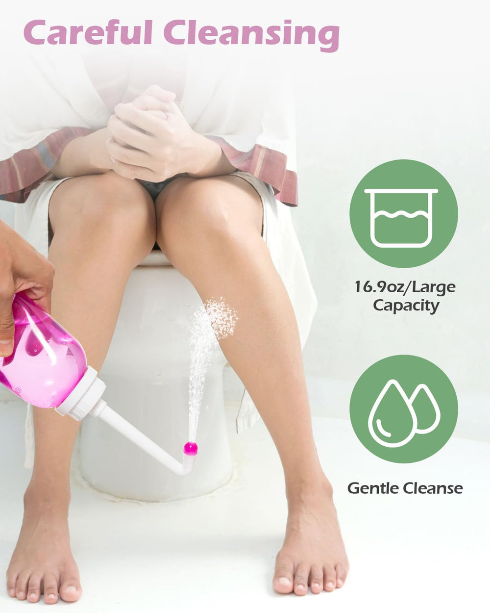 SOFTCA mom postpartum recovery setup using the kit for comfort at home.