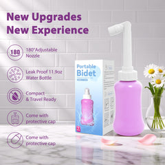 SOFTCA Peri Bottle retractable nozzle stays clean and portable