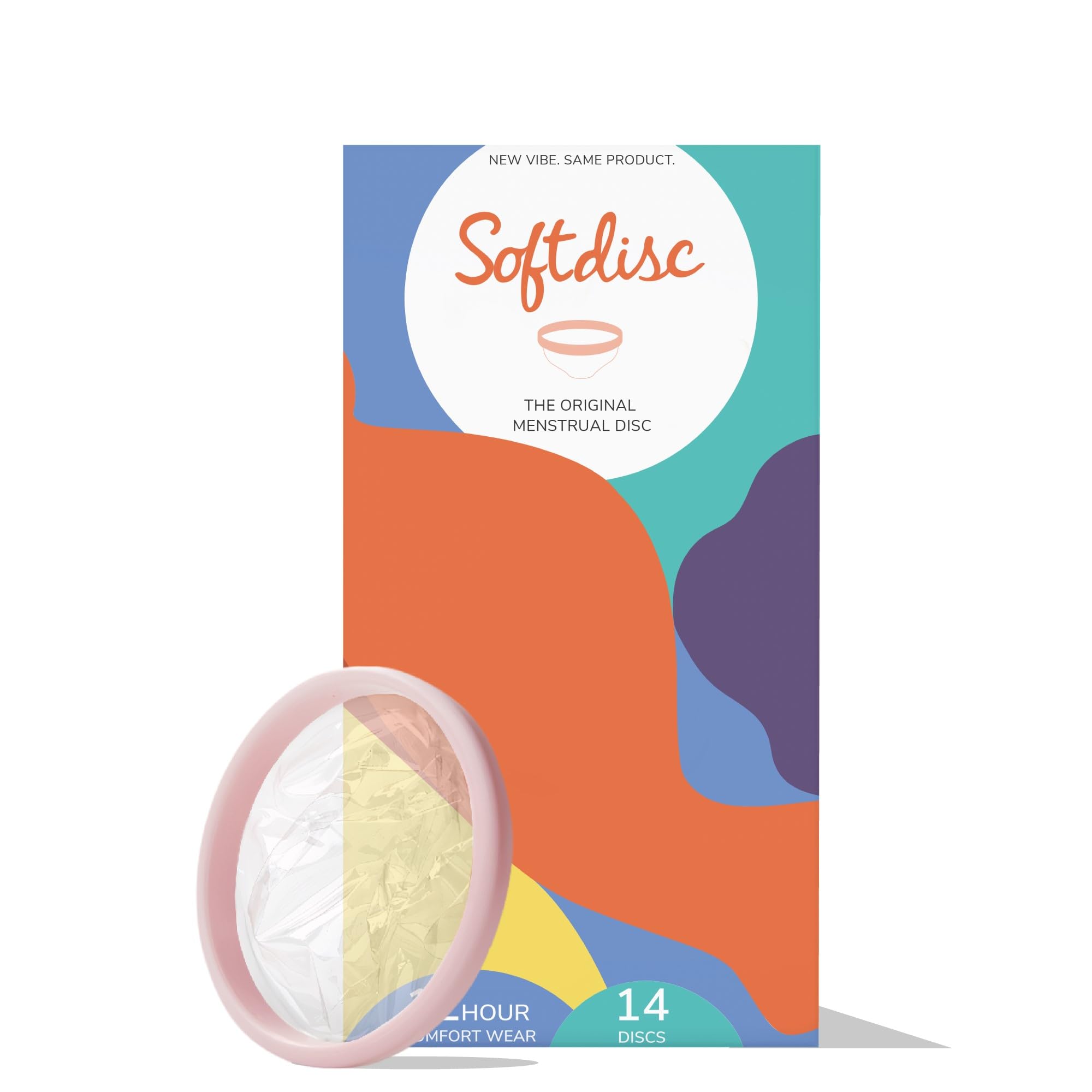 Softdisc insertion: comfortable wear and secure seal.