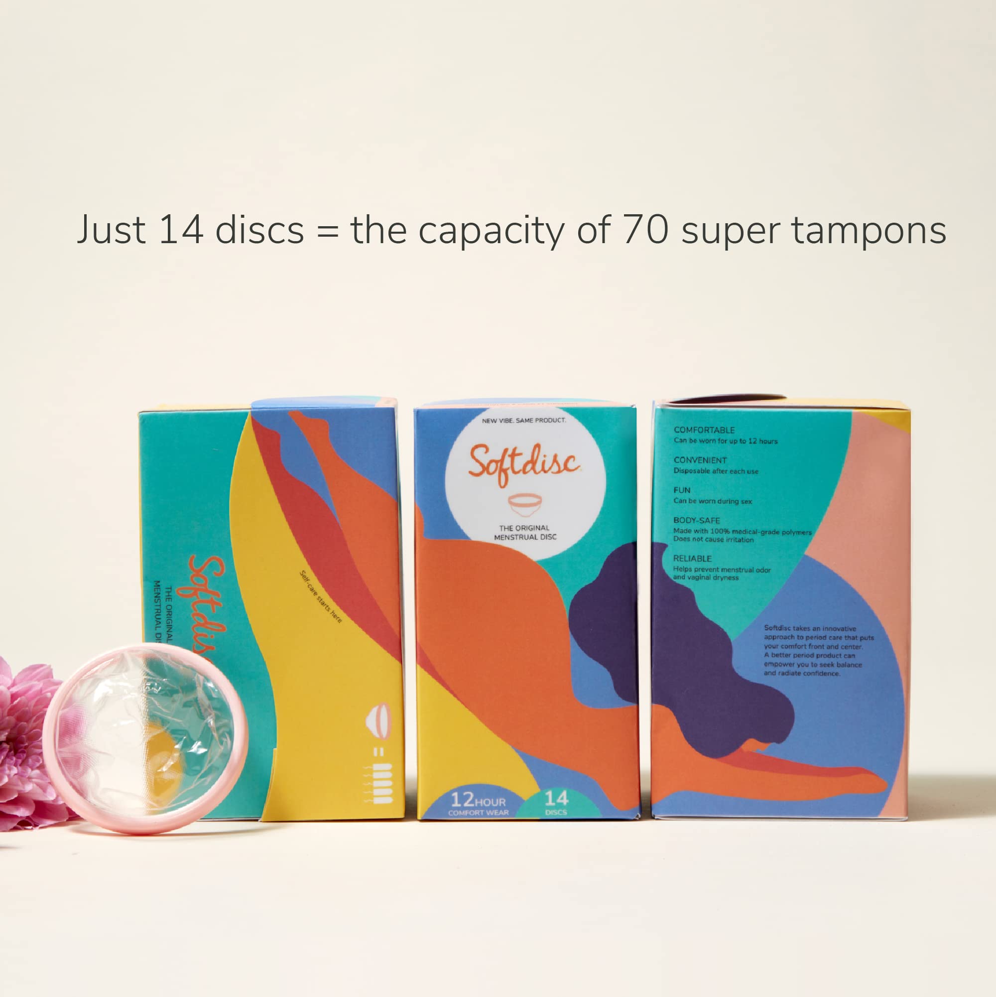Softdisc removal and on-the-go disposal made easy.