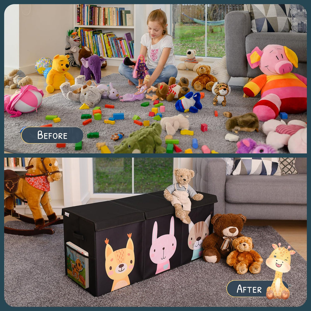 SoftOwl toy storage organizer fits nursery or bedroom decor