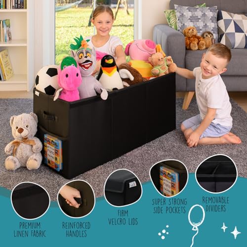 SoftOwl storage with dividers inside keeps toys and books neatly sorted