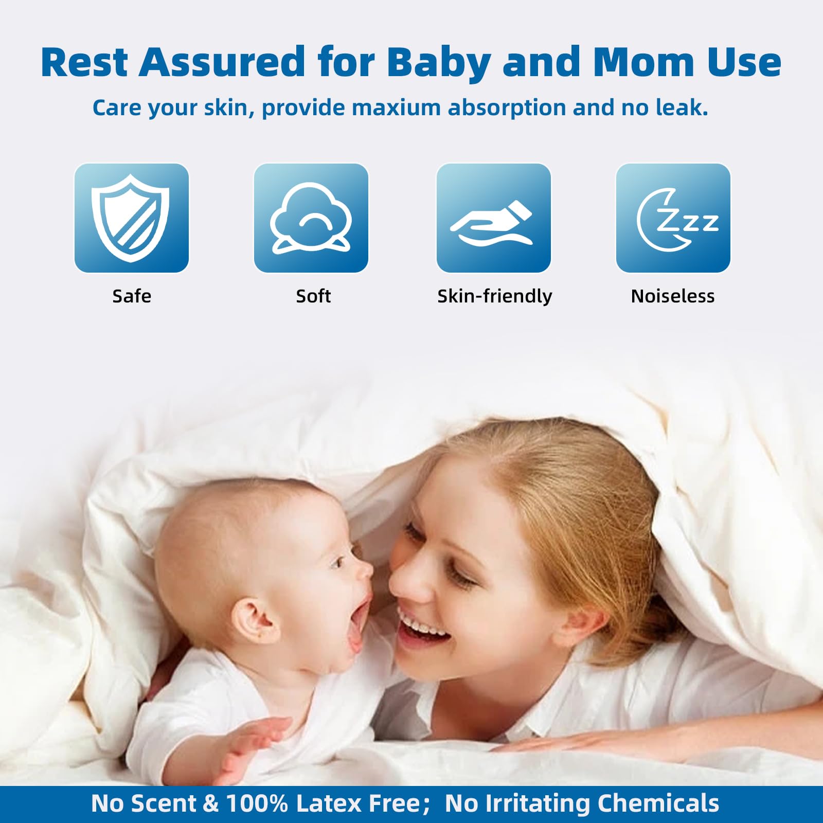 SofyFine hypoallergenic material closeup shows soft skin-friendly surface.