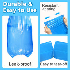 SOHBCLE odor-lock seven-layer design keeps diaper pails fresh.