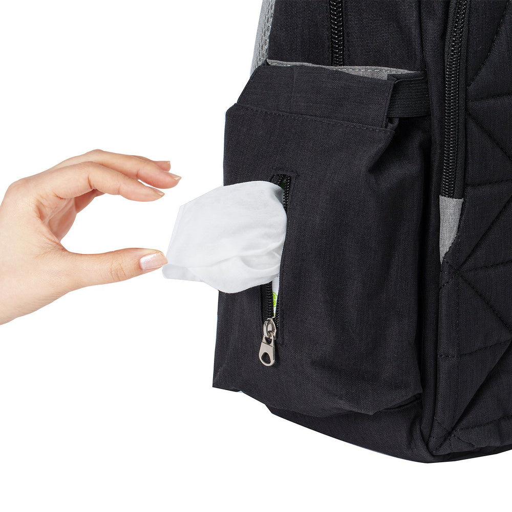 SoHo Designs Kenneth stroller attachment keeps bag within reach