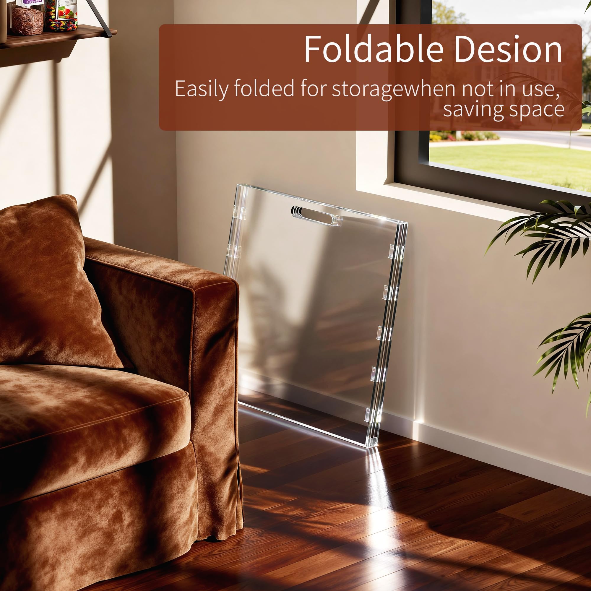 Solaround durable acrylic fence for dogs, designed for everyday use.