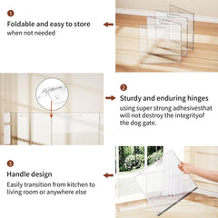 Solaround four-panel playpen folded for compact storage and space efficiency.