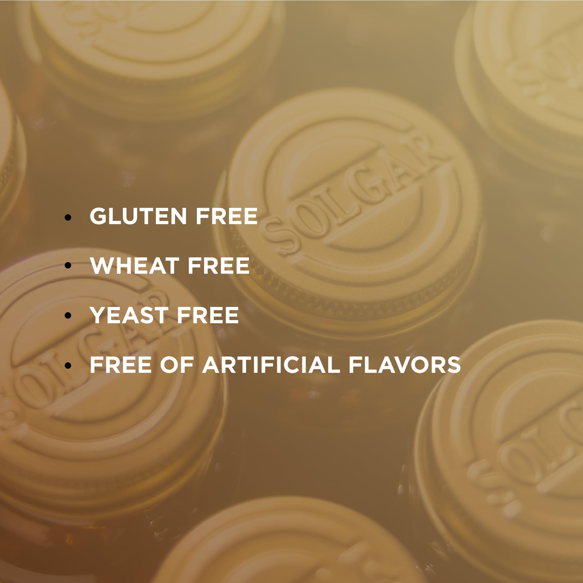 Solgar Kangavites Bouncin’ Berry nutrition facts panel for informed choices.