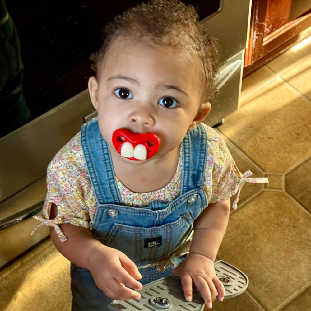 SOLIFEGOBLE safe-chew pacifier designed for gentle exploration.