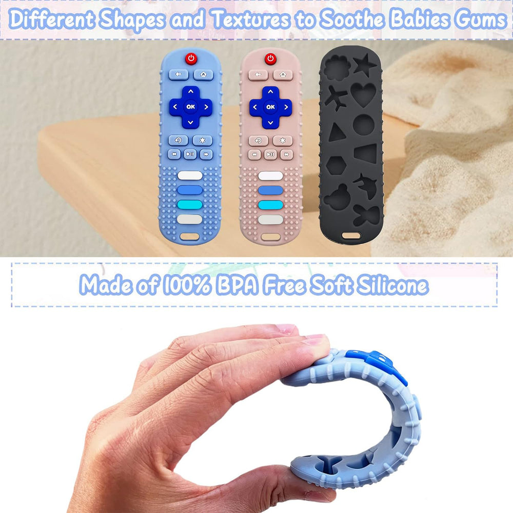 SOLIFEGOBLE teether easy to clean with warm soapy water