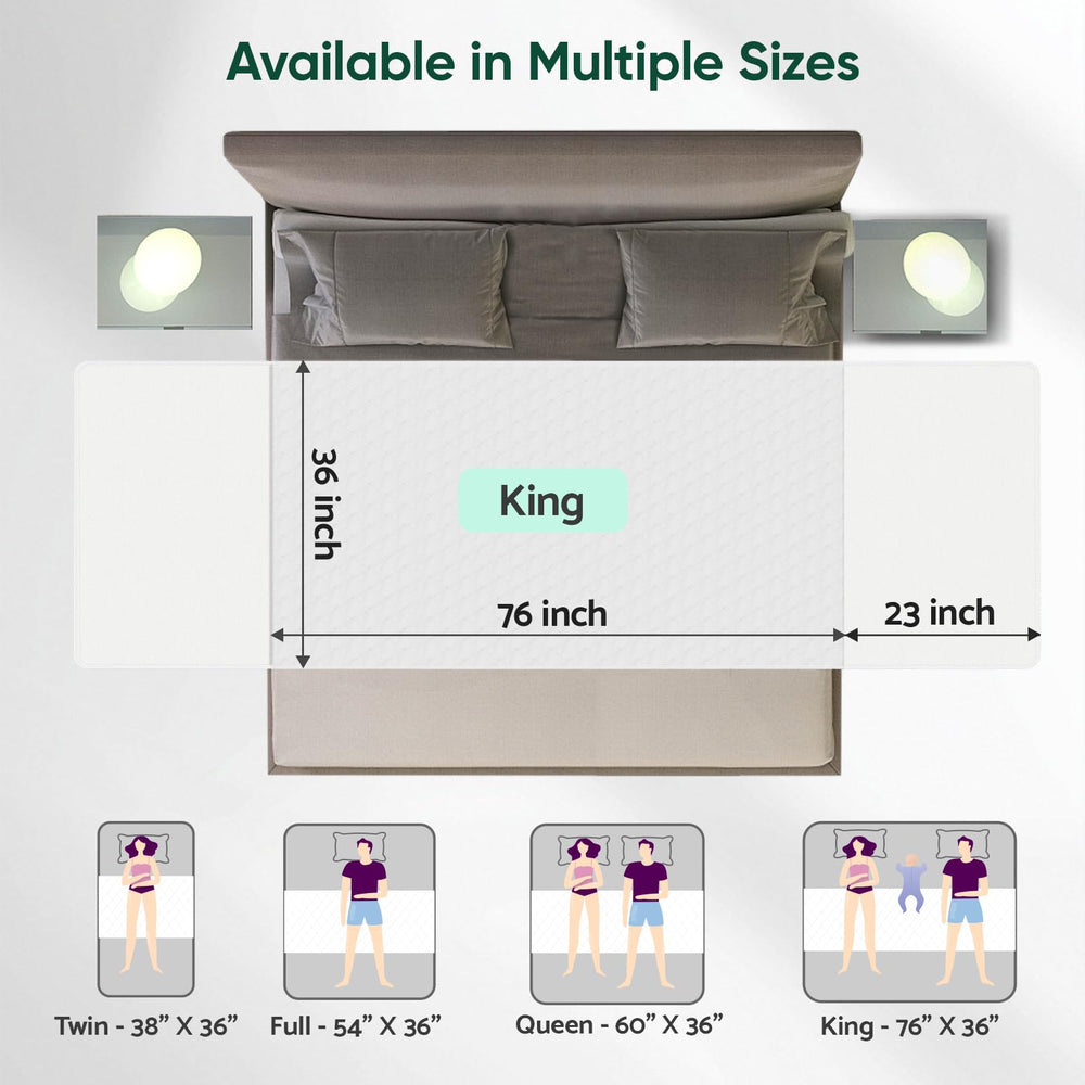 Soloshine easy-care setup protects sheets without full bed changes
