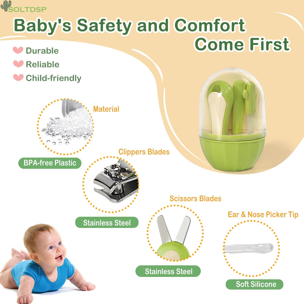 Soltdsp baby nail file gently smoothing tiny nails