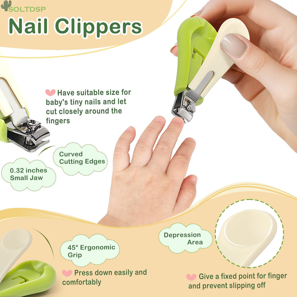 Soltdsp nose picker with soft silicone tip for gentle use