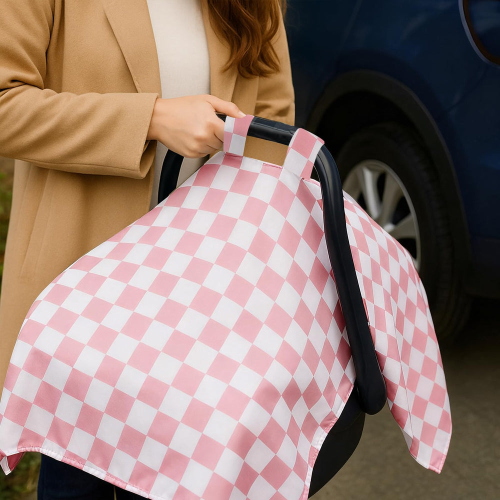 SolTourne multi-use cover serves as nursing shield, shade, or light blanket