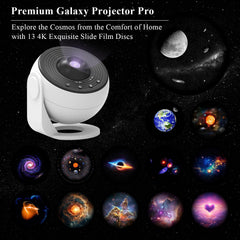 SOMKTN Galaxy Projector Pro 360° view offers wide coverage for the bedroom ceiling.