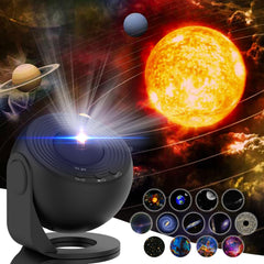 SOMKTN Planetarium Projector rotates 360° to illuminate walls for calming nights