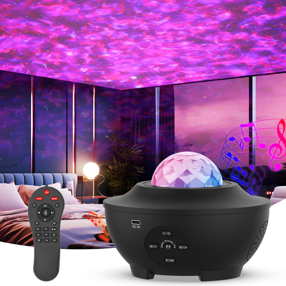 SOMKTN Star Projector bedroom decor enhances mood and ambience