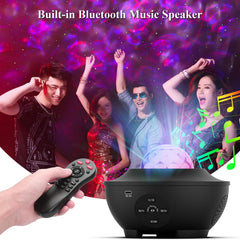 SOMKTN Star Projector Bluetooth speaker enables wireless music for ambience