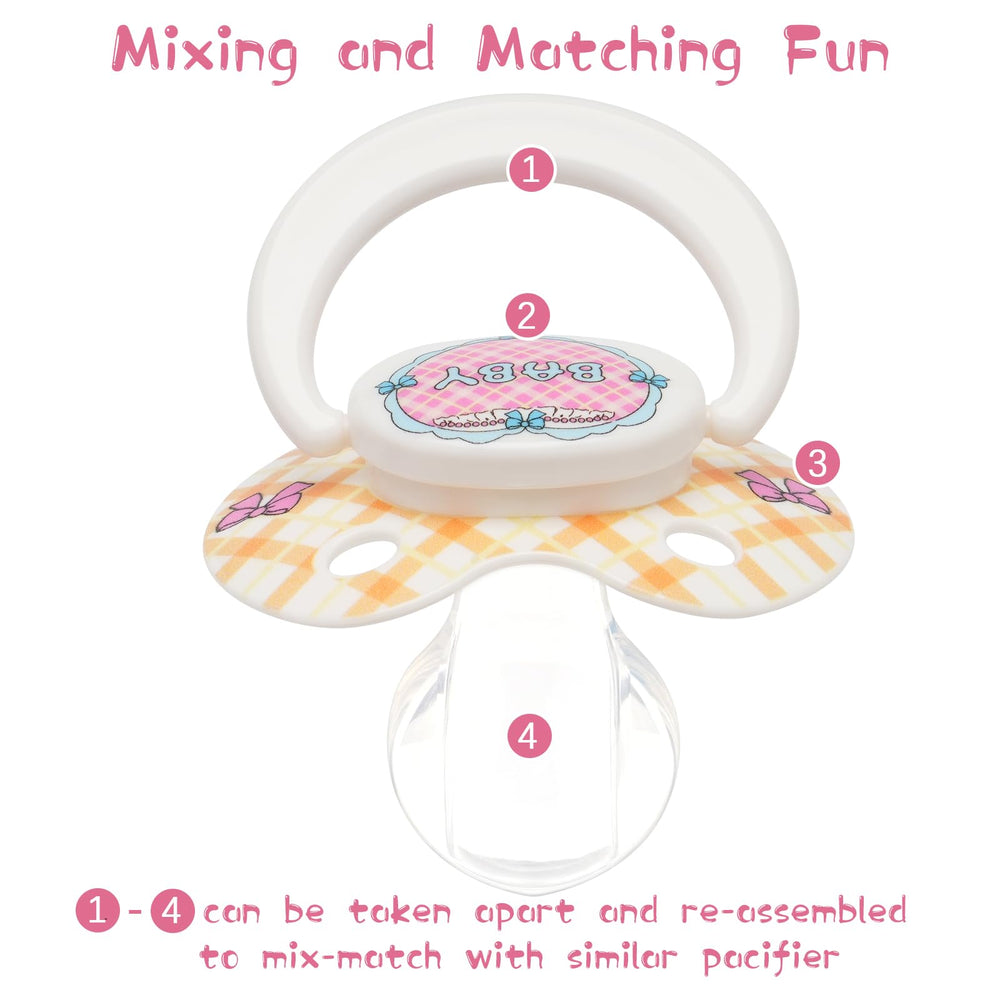 Somniumnight adult pacifier side ventilation holes aid breathing.