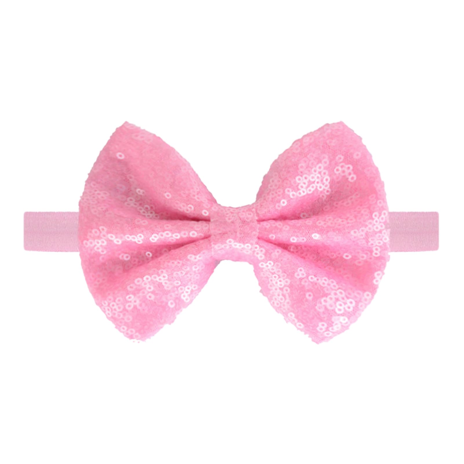 Song Qing baby headband worn during photoshoots to enhance outfits.
