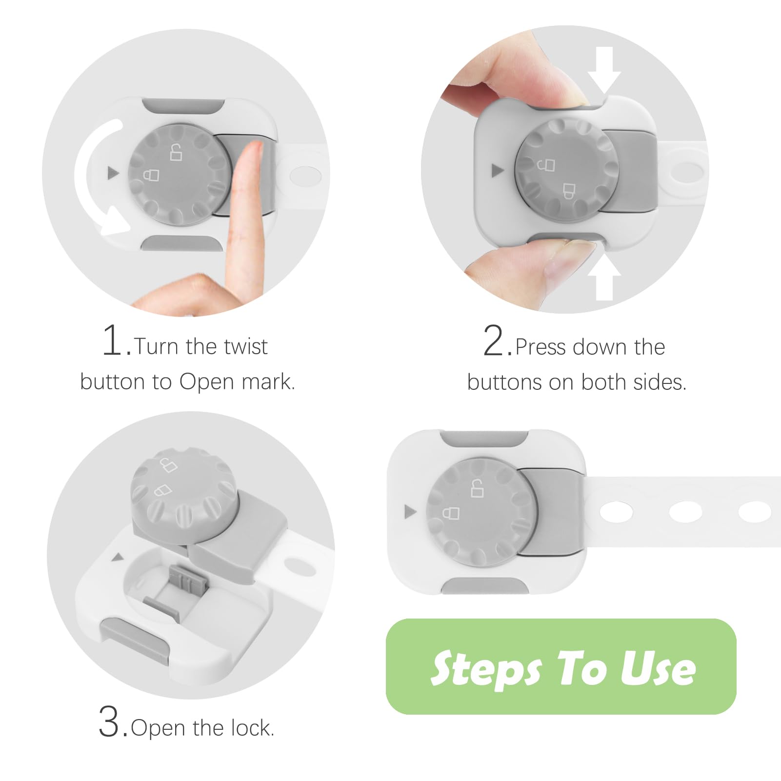 Songaa easy-install no-drill design, quick setup for busy households.