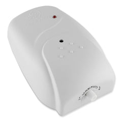 Sonic Bomb Baby Cry Signaler plugged into nursery outlet to detect subtle cries for attentive care