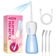 Sonmol electric peri bottle with mist nozzle for gentle cleansing on the go.