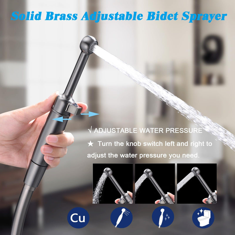 SonTiy bidet sprayer tank installation for quick setup.