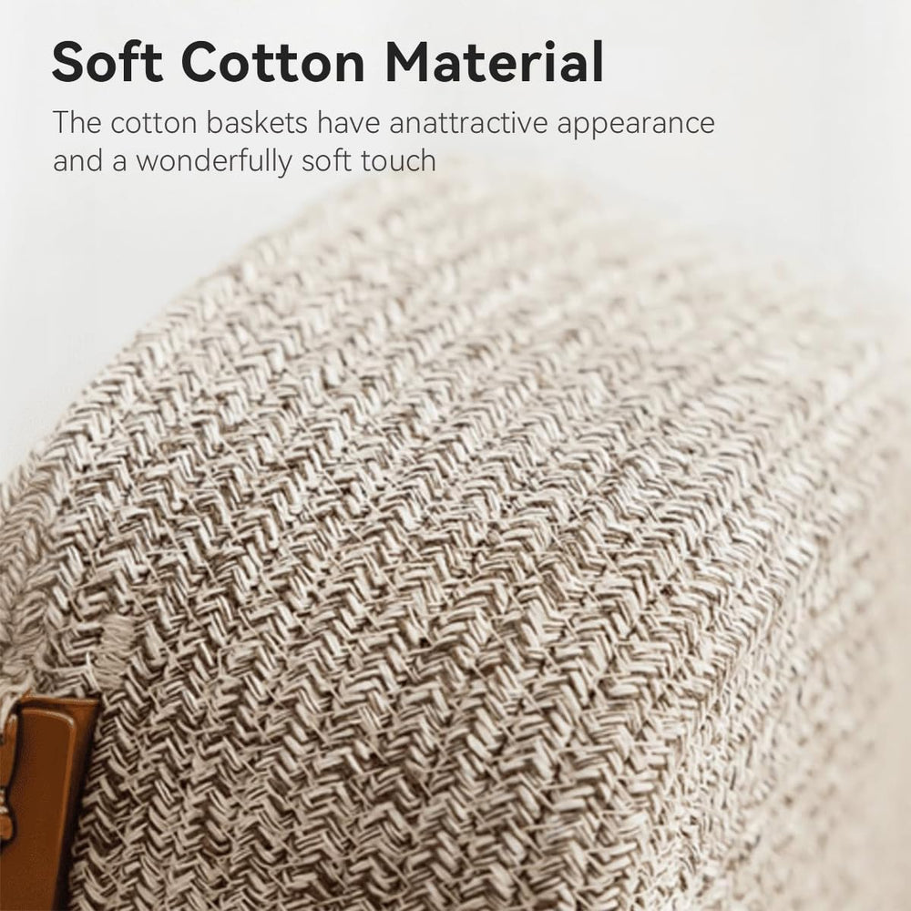 SOORXIEIN closeup of cotton rope weave showing durable construction