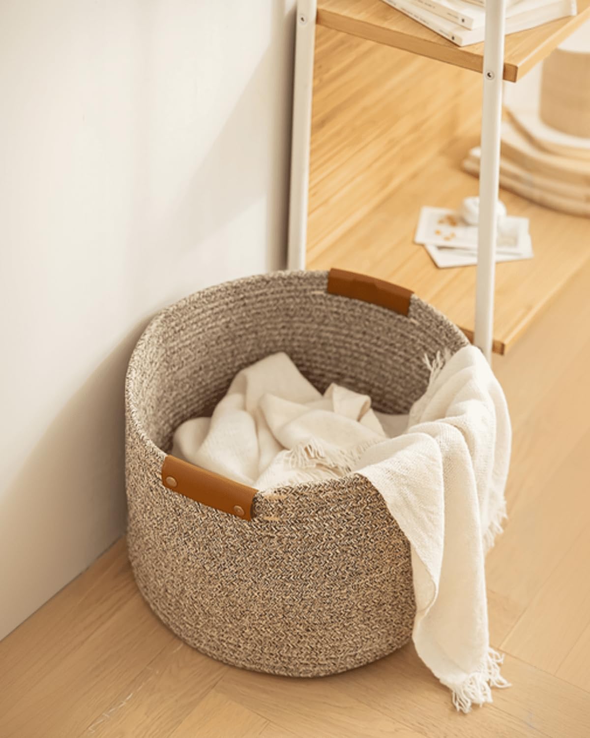 SOORXIEIN handcrafted basket makes a stylish gift with practical storage appeal.