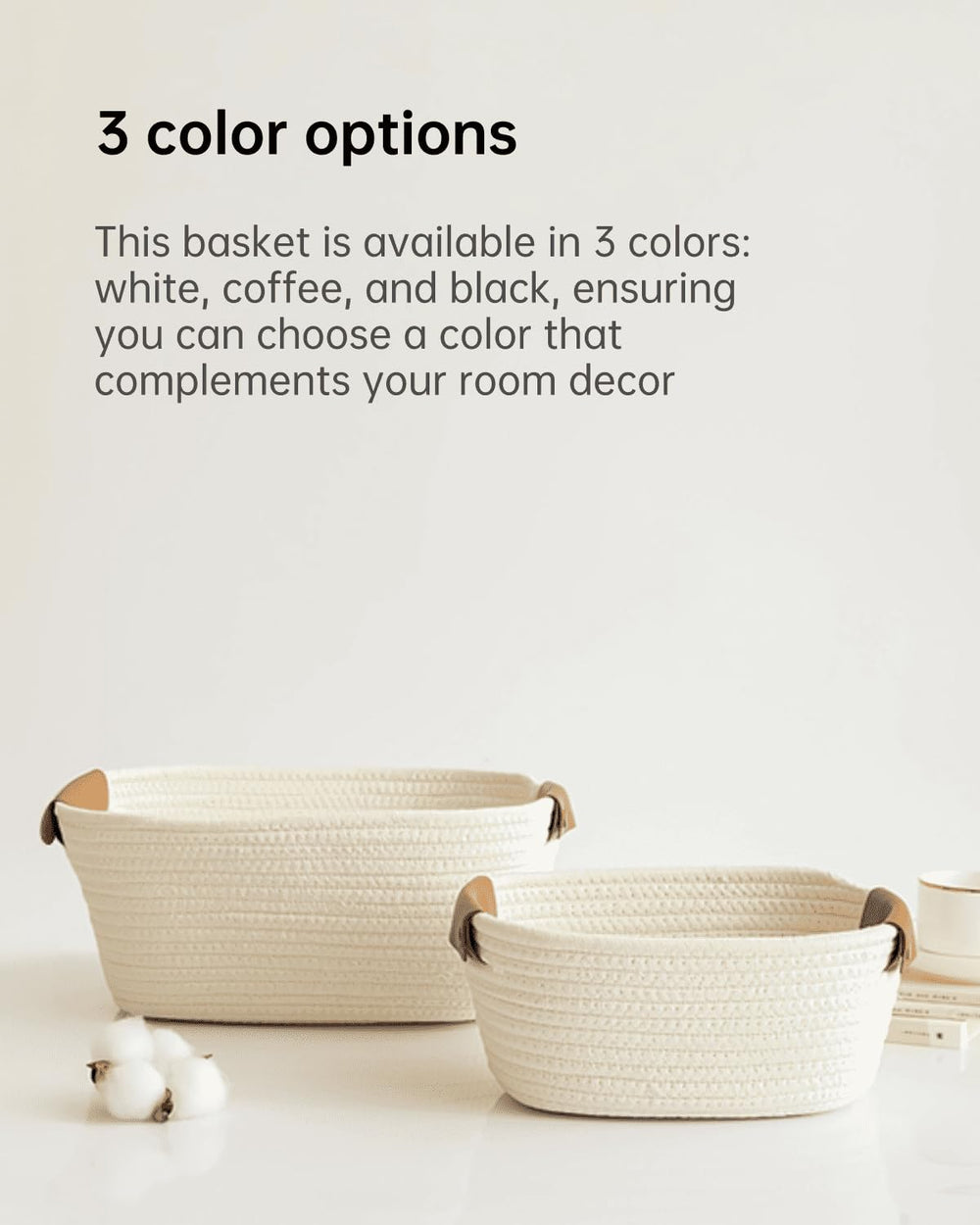 SOORXIEIN pet-friendly basket can serve as a cozy bed for small pets.