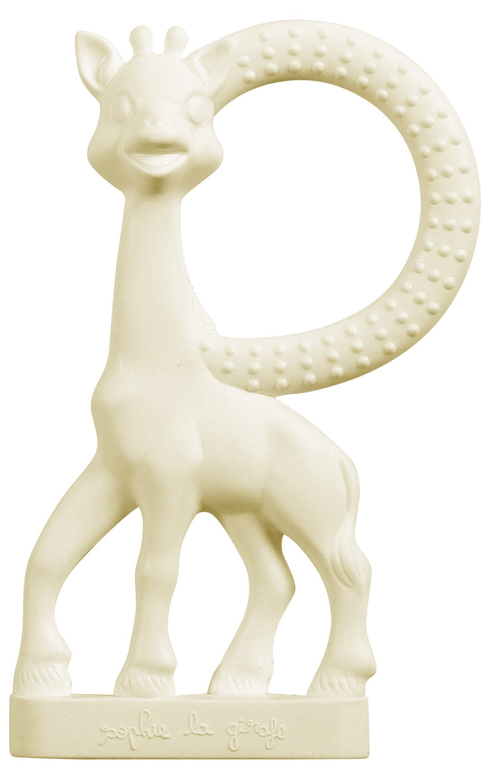 Photo instructions booklet included with Sophie la girafe gift set