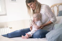 Sophie la girafe teething ring made from natural rubber.