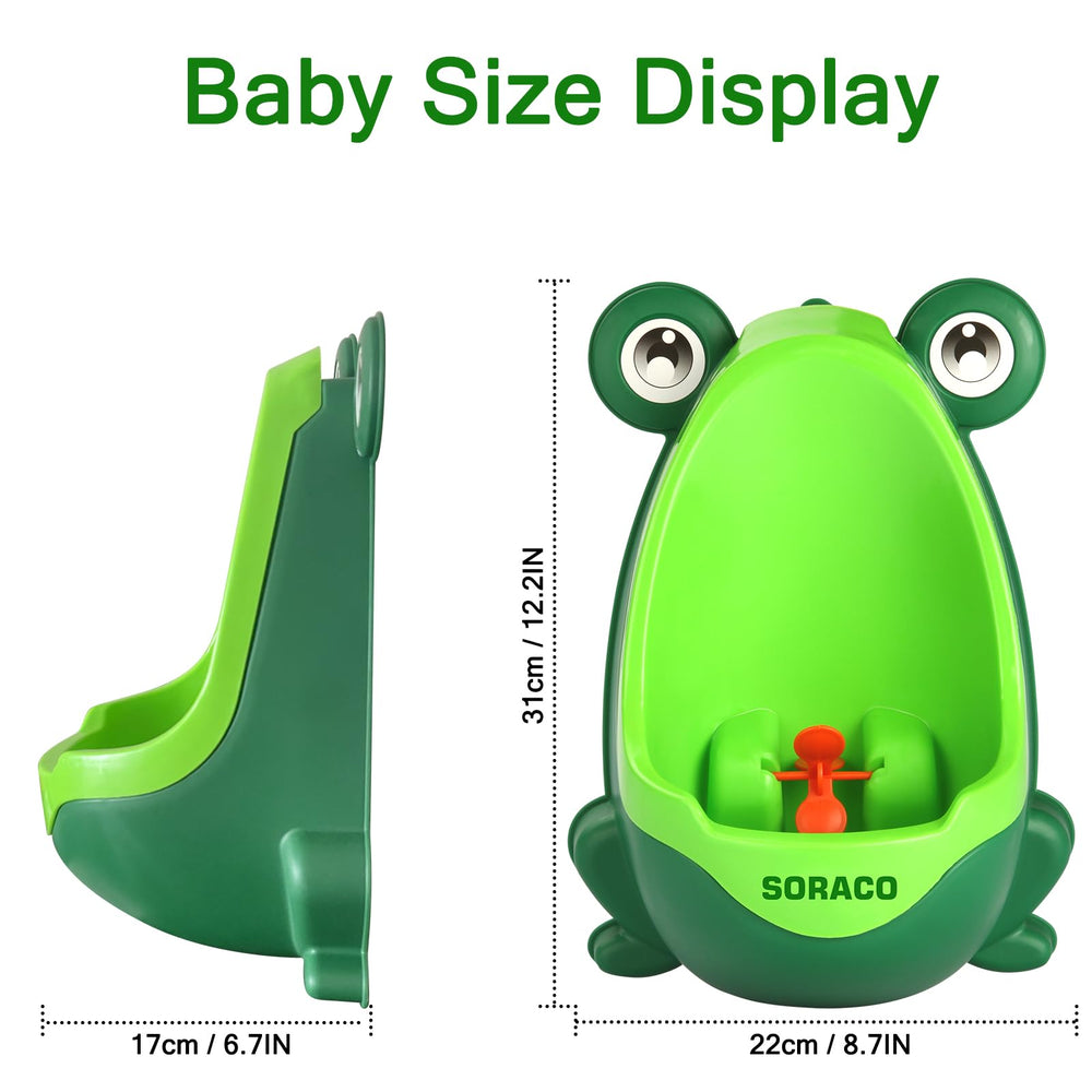 Soraco Frog Potty with removable bowl for quick cleaning