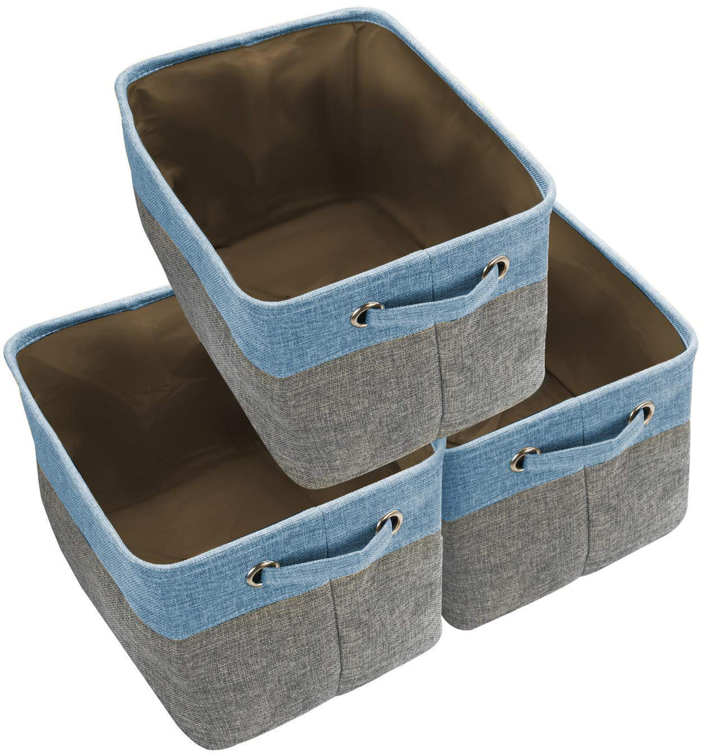 Sorbus Cubby collapsible bin folds flat for compact, space-saving storage