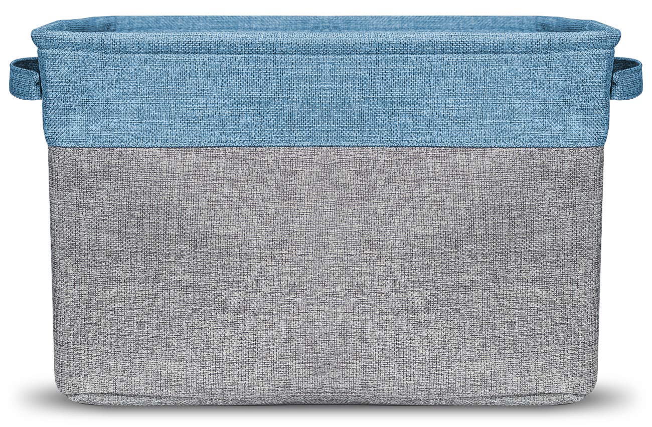 Sorbus Cubby linen-lined bin gently holds linens or clothing with a durable structure