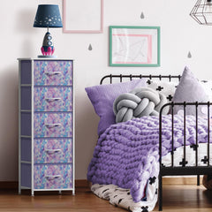 Sorbus dresser top wood surface provides sturdy display for lamps and decor