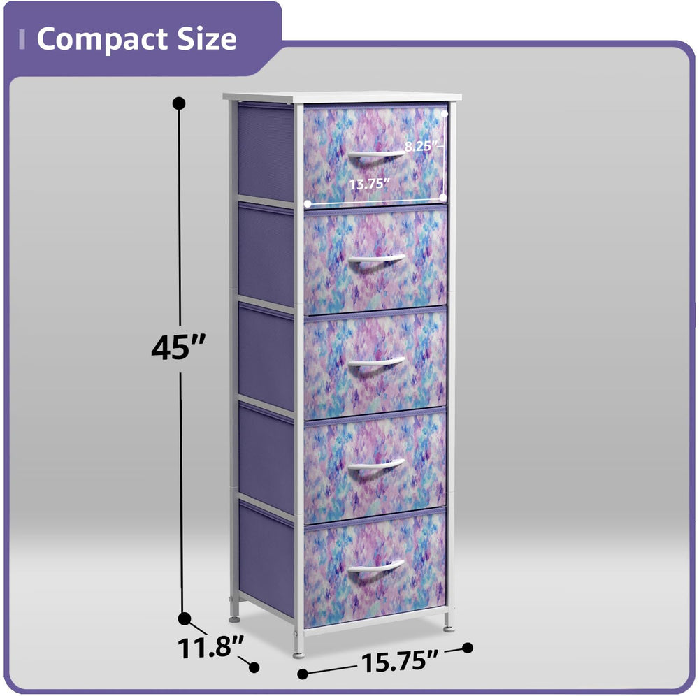 Sorbus foldable fabric drawers offer quiet access and easy storage