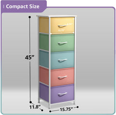 Sorbus foldable fabric drawers provide lightweight, portable storage solution.