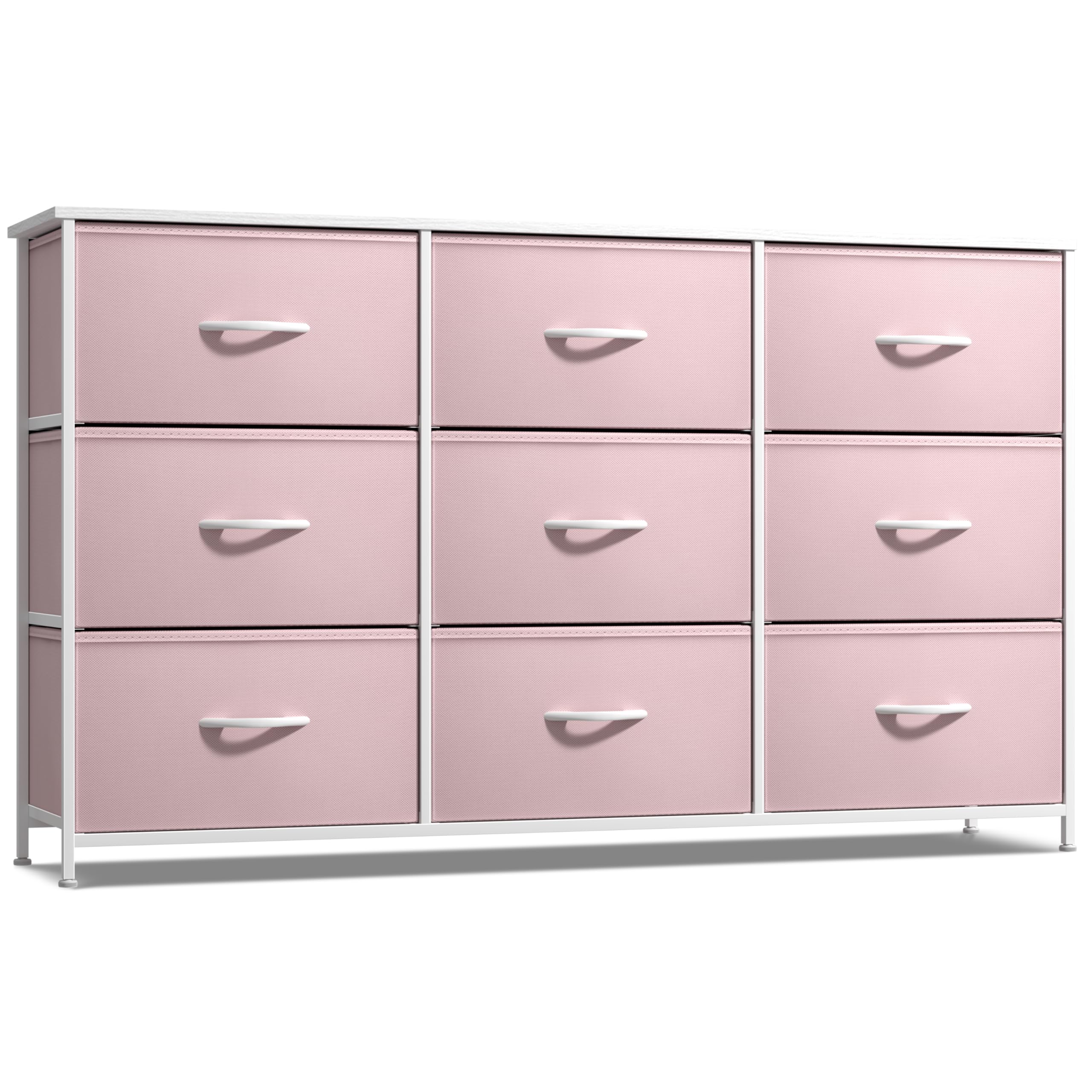 Sorbus Kids Dresser top surface display for books and lamp, keeps room organized