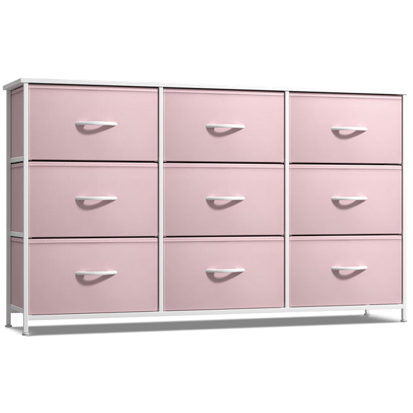 Sorbus Kids Dresser top surface display for books and lamp, keeps room organized