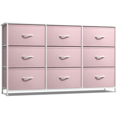 Sorbus Kids Dresser top surface display for books and lamp, keeps room organized