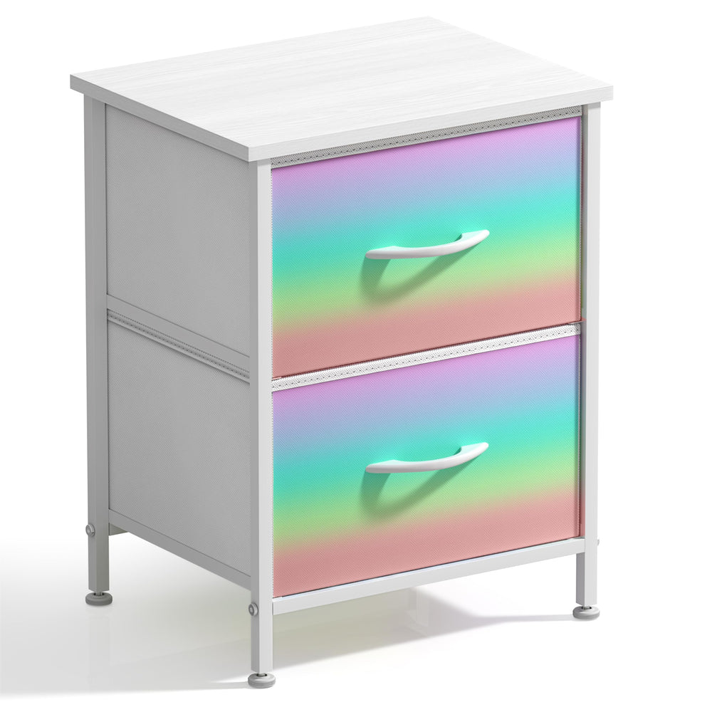 Sorbus nightstand compact design ideal for dorm rooms.