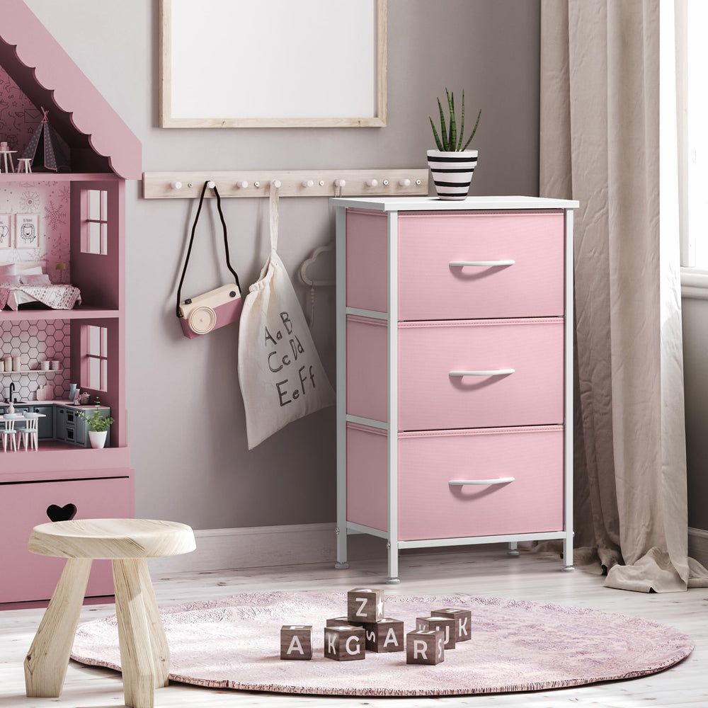 Sorbus nightstand space-saving design ideal for dorms and small bedrooms.
