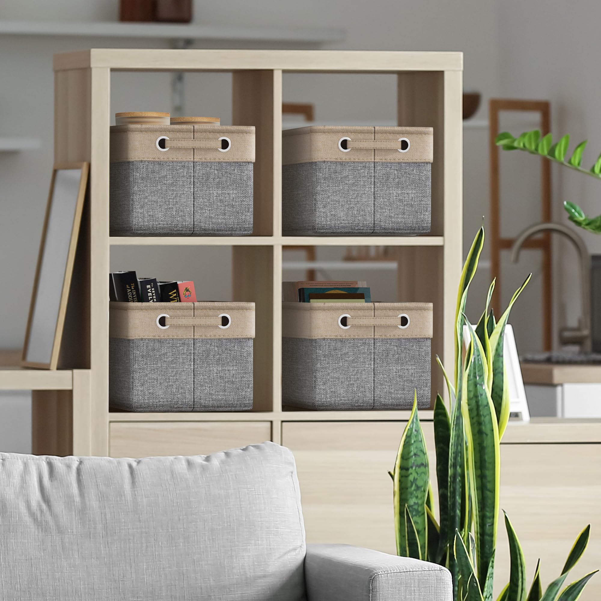 Sorbus playroom cubes store toys neatly for quick cleanups.