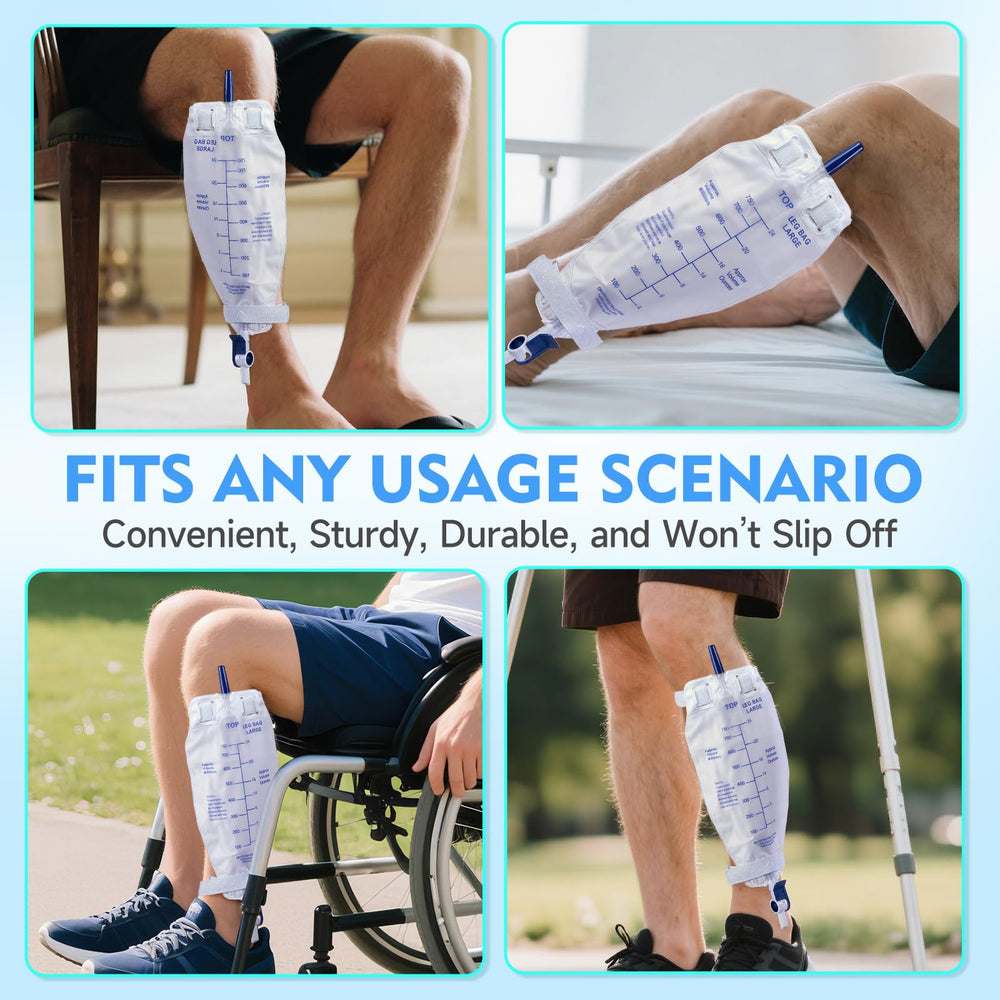SorealGroup leg bag strap is washable and reusable for home use.