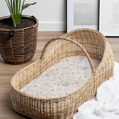 Sorrel + Fern Magic Forest nursery bedding elevates decor while keeping baby comfy.