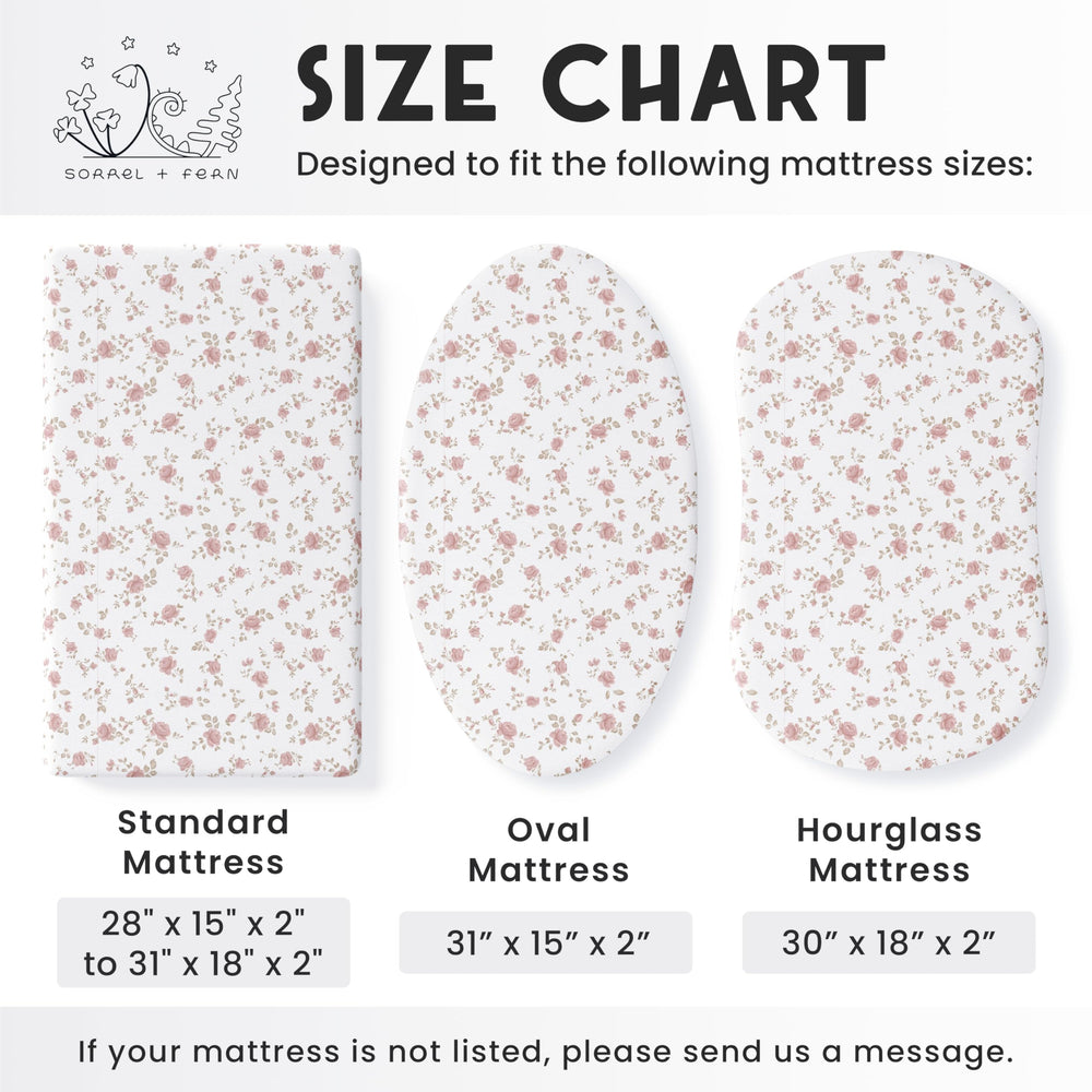 Care instructions for Sorrel + Fern bassinet sheets